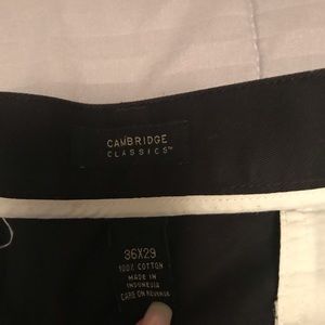 Men’s Cambridge Classics 36x29 flat front